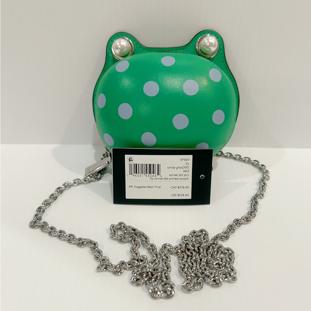 Kate Spade Lily Sonnet Dots Printed 3d Crossbody Nwt